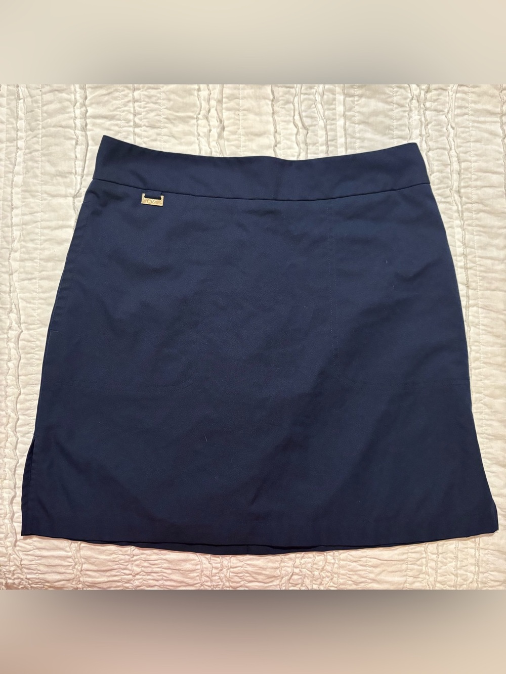 Vineyard vines navy blue performance golf skort
